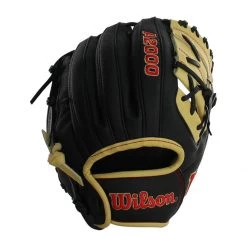Promo ✔️ Wilson A2000 SuperSkin PFX2 11" Baseball Glove: WBW10010611 Black, Tan ❤️ -Deals glovegear Store d70c 09 20 wilson a2000 superskin pfx2 11 baseball glove wbw10010611 33611 7 l