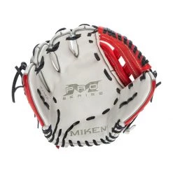 Cheapest ✔️ Miken Pro Series 13" Slow Pitch Softball Glove: PRO130-WSN Red, White 😍 -Deals glovegear Store d7bc 10 21 miken pro series 13 slow pitch softball glove pro130 wsn 31191 13 l
