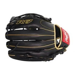 Cheap 🎁 Rawlings R9 12.75" Baseball Glove: R93029-6BG Black, Gold ✔️ -Deals glovegear Store d90f 11 20 rawlings r9 12 75 baseball glove r93029 6bg 33537 5 l