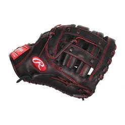 New 🤩 Rawlings R9 Series 12" Youth First Base Mitt: R9YPTFM16B Black 🎁 -Deals glovegear Store d9ed 03 20 rawlings r9 series 12 youth first base mitt r9yptfm16b 30145 4 l