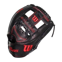 Best Sale 🛒 Wilson A2K 11.75" SuperSkin Baseball Glove: WBW1000611175 Black 🥰 -Deals glovegear Store dad7 07 20 wilson a2k 11 75 superskin baseball glove wbw1000611175 33317 3 l