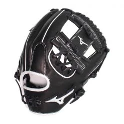 Flash Sale ❤️ Mizuno Pro Select 11.75" Fastpitch Softball Glove: GPSF1175BK Black, White 🔥 -Deals glovegear Store dc2b 09 18 30755 2 m