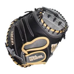 Outlet ⌛ Wilson A2000 PF33 33" Baseball Catcher's Mitt: WBW10016233 Black, Grey ✨ -Deals glovegear Store dc6c 09 20 wilson a2000 pf33 33 baseball catchers mitt wbw10016233 33628 7 l