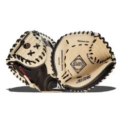 Budget 😉 All Star Pro 35" Catcher's Mitt: CM3100BT Black, Brown ✨ -Deals glovegear Store dc75 07 21 all star pro 35 catchers mitt cm3100bt 7312 8 l