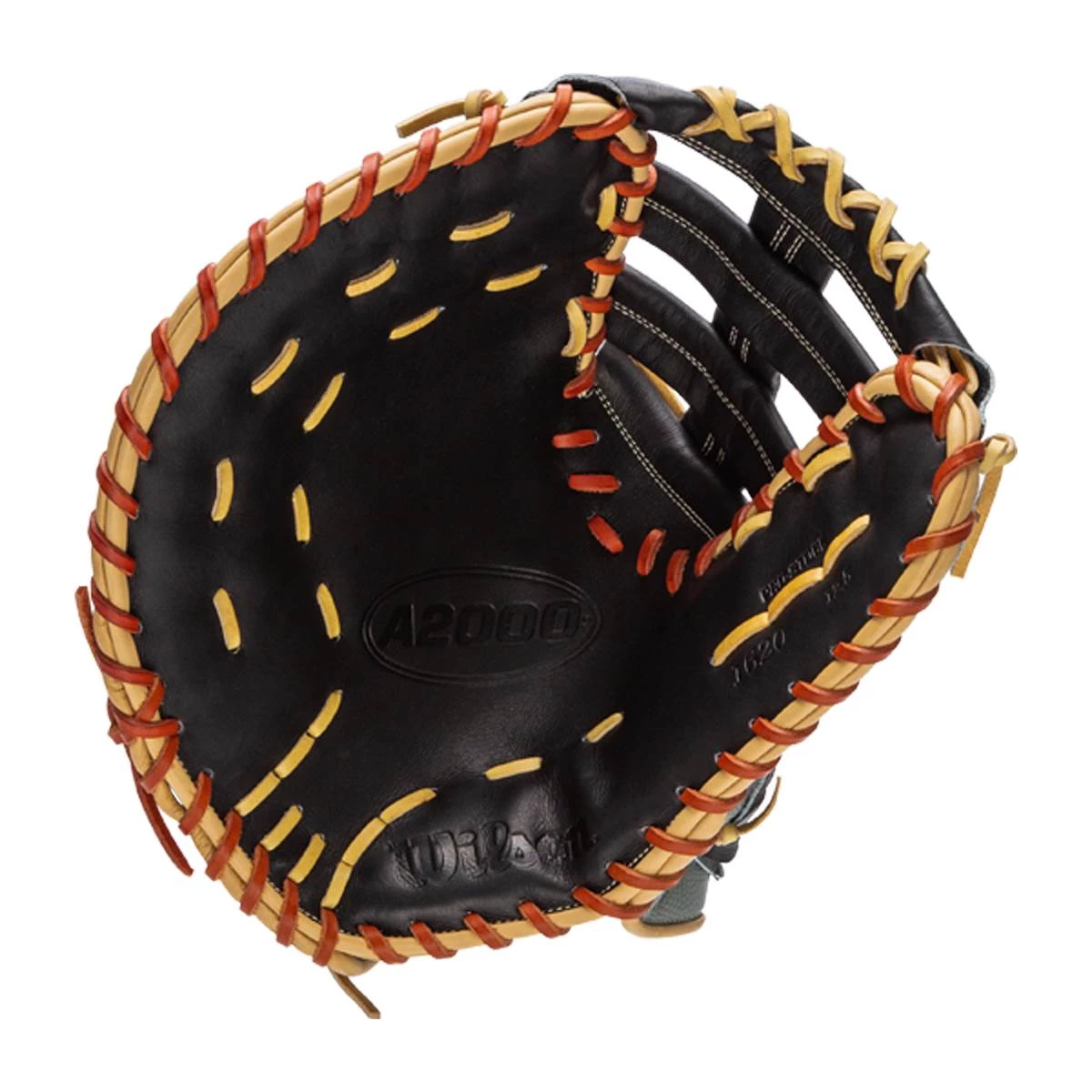 Promo π Wilson A2000 SuperSkin 1620 12.5" Baseball First Base Mitt: WBW100119125 Black, Grey β€οΈ 2 Promo π Wilson A2000 SuperSkin 1620 12.5" Baseball First Base Mitt: WBW100119125 Black, Grey β€οΈ - Image 2