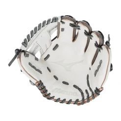 Promo 👍 Mizuno Pro Select 11.75" Fastpitch Softball Glove: GPSF2-1175 Grey, White ❤️ -Deals glovegear Store de92 08 21 mizuno pro select 11 75 fastpitch softball glove gpsf2 1175 34546 6 l