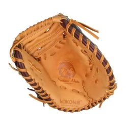 New ⭐ Nokona Alpha Select 10.5" Youth First Base Mitt: S-130C Brown 💯 -Deals glovegear Store e095 08 20 nokona alpha select 10 5 youth first base mitt s 130c 28920 6 l