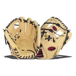 Hot Sale ❤️ Rawlings Pro Preferred 11.5" Baseball Glove: PROS204-2CN Navy, Tan ⭐