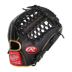 New 🤩 Rawlings R9 11.75" Baseball Glove: R9205-4BG Black, Gold ✨ -Deals glovegear Store e21d 11 20 rawlings r9 11 75 baseball glove r9205 4bg 33539 3 l