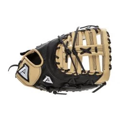 Wholesale 😉 Akadema ProSoft Select Series 12.5" First Base Mitt: ASF454 Black, Tan ⭐ -Deals glovegear Store e5ca 12 21 akadema prosoft select series 12 5 first base mitt asf454 35382 8 l