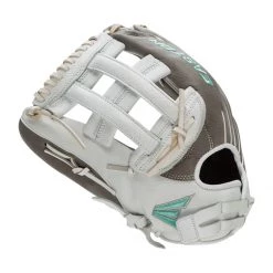 New ⌛ Easton Fundamental 13" Fastpitch First Base Mitt: FMFP13 Grey, Teal, White ❤️ -Deals glovegear Store e6ae 11 21 easton fundamental 13 fastpitch first base mitt fmfp13 35287 3 l