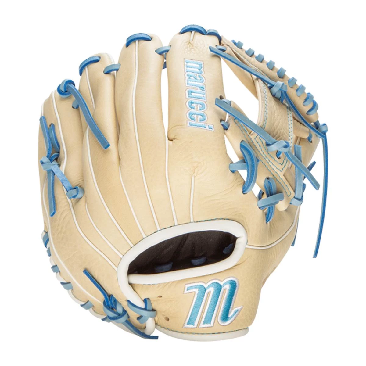 Hot Sale ๐งจ Marucci Palmetto Series 11.75" Fastpitch Softball Glove: MFGPLM1175FP Blue, Tan ๐ 7 Hot Sale ๐งจ Marucci Palmetto Series 11.75" Fastpitch Softball Glove: MFGPLM1175FP Blue, Tan ๐ - Image 7
