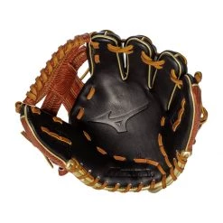 Hot Sale ⌛ Mizuno Pro Select 11.75" Baseball Glove: GPS2-600R2 Black, Tan ⭐ -Deals glovegear Store eb1c 08 21 mizuno pro select 11 75 baseball glove gps2 600r2 34541 6 l