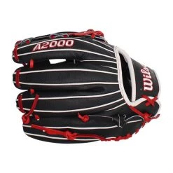 Flash Sale ✨ Wilson A2000 SuperSkin 1785 11.75" Baseball Glove: WBW1000981175 Black, Red 😀 -Deals glovegear Store ec25 09 20 wilson a2000 superskin 1785 11 75 baseball glove wbw1000981175 33606 5 l