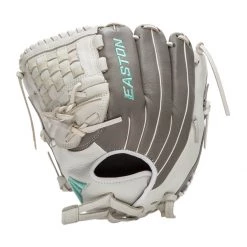 Top 10 ❤️ Easton Fundamental 12" Fastpitch Softball Glove: FMFP12 Grey, Teal, White 🌟 -Deals glovegear Store ec8a 11 21 easton fundamental 12 fastpitch softball glove fmfp12 35285 27 l