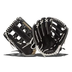 Wholesale 🔔 Marucci Palmetto 13" Fastpitch Softball Glove: MFGPL1300FP Black, White ⌛