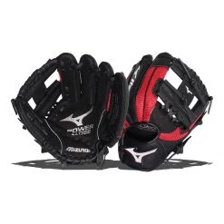 Flash Sale ⌛ Mizuno Prospect PowerClose 10" Youth Baseball Glove: GPP1000Y3RD Black, Red ⌛ -Deals glovegear Store ece2 09 18 30865 l