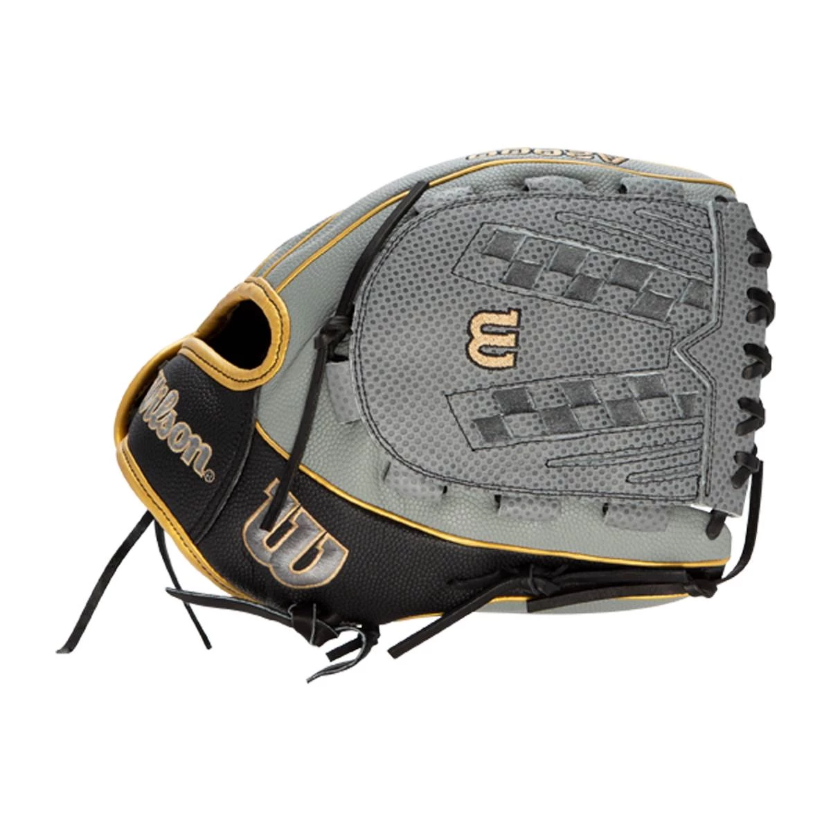 Outlet π Wilson A2000 SuperSkin V125 Spin Control 12.5" Fastpitch Softball Glove: WBW100441125 Black, Gold, Grey β€οΈ 11 Outlet π Wilson A2000 SuperSkin V125 Spin Control 12.5" Fastpitch Softball Glove: WBW100441125 Black, Gold, Grey β€οΈ - Image 11