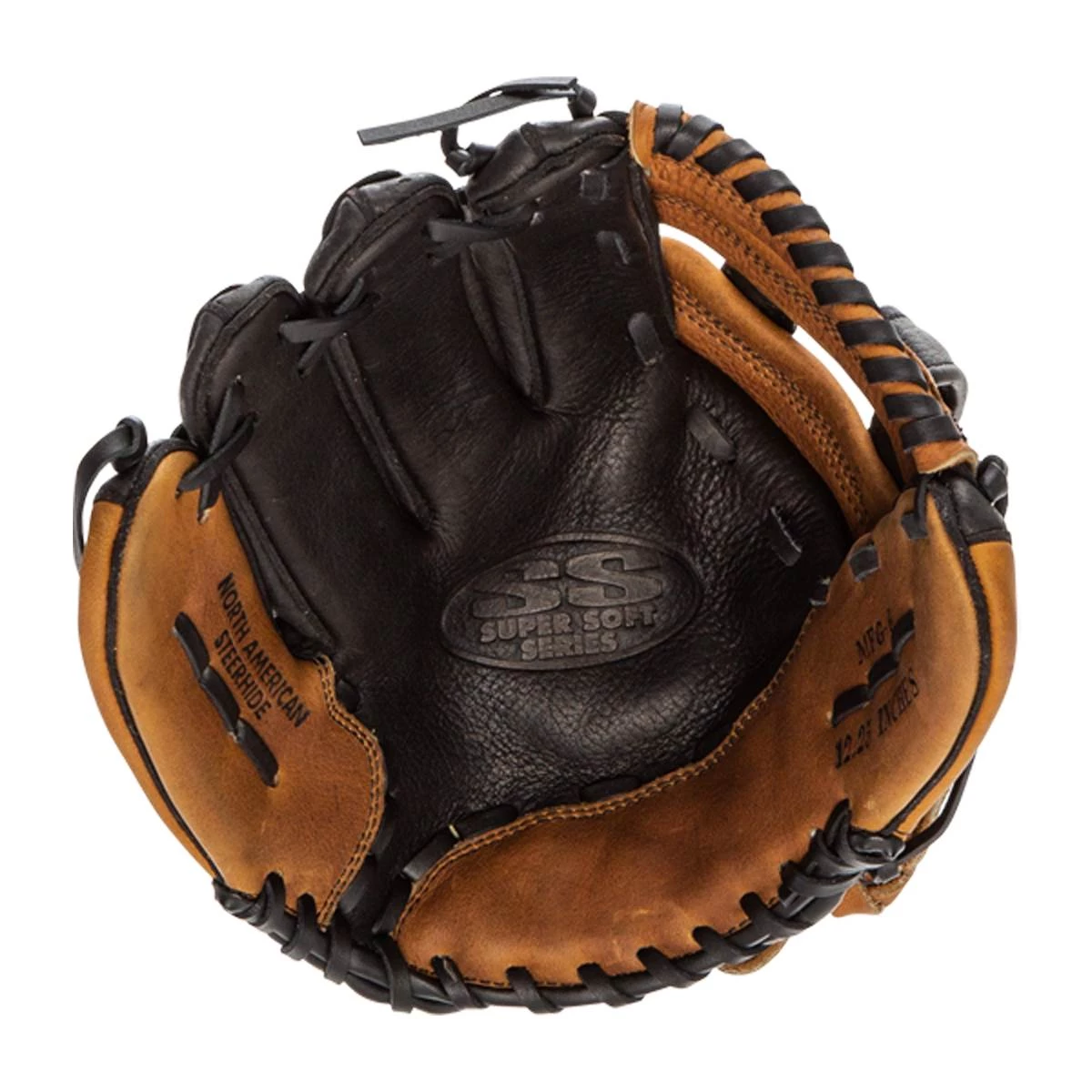 Coupon ๐งจ Miken Super Soft Series 12.25" Slow Pitch Softball Glove: MFG6 Black, Brown ๐ 6 Coupon ๐งจ Miken Super Soft Series 12.25" Slow Pitch Softball Glove: MFG6 Black, Brown ๐ - Image 6