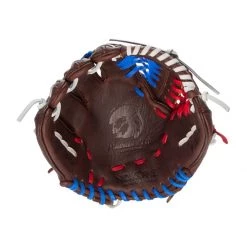 Best deal ❤️ Nokona X2 Elite 11.25" Youth Baseball Glove: X2-200POP RWB Blue, Brown, Red, White 🎉 -Deals glovegear Store f419 12 21 nokona x2 elite 11 25 youth baseball glove x2 200pop rwb 23501 6 l
