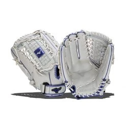 Budget 🔔 Mizuno MVP Prime SE 13'' Fastpitch Softball Glove: GMVP1300PSEF8 White/Royal White 🧨