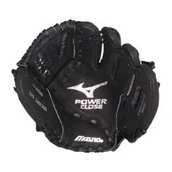 New ⌛ Mizuno Prospect PowerClose 11" Youth Baseball Glove: GPP1100Y3BG Black, Silver ⌛ -Deals glovegear Store f61d 04 20 mizuno prospect powerclose 11 youth baseball glove gpp1100y3bg 30862 6 l