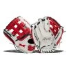 Best deal 👍 Miken Pro Series 13.5" Slow Pitch Softball Glove: PRO135-WSN Blue, Red, White ✔️ -Deals glovegear Store f66c 10 21 miken pro series 13 5 slow pitch softball glove pro135 wsn 31192 8 l