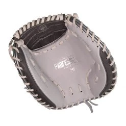 Hot Sale 💯 Easton Professional Collection 34" Jen Schroeder Fastpitch Catcher's Mitt: RUDI2020 Grey, White 🧨 -Deals glovegear Store f688 02 21 easton professional collection jen schroeder 34 fastpitch catchers mitt rudi2020 34200 6 l