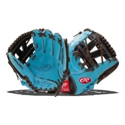 Deals 🌟 Rawlings HOH Mark of a Pro 11.25" Baseball Glove: SPNP2-7CBB Black, Blue, Brown ❤️