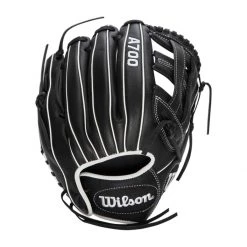 Discount ✔️ Wilson A700 12" Fastpitch Softball Glove: WBW10042412 Black, White 🔔 -Deals glovegear Store fa4b 12 21 wilson a700 12 fastpitch softball glove wbw10042412 34688 9 l