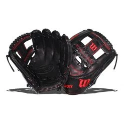 Best Sale 🛒 Wilson A2K 11.75" SuperSkin Baseball Glove: WBW1000611175 Black 🥰