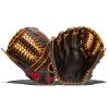 Promo 😀 Wilson A2K 11.75" SuperSkin Baseball Glove: WBW1000631175 Black, Tan 🎁