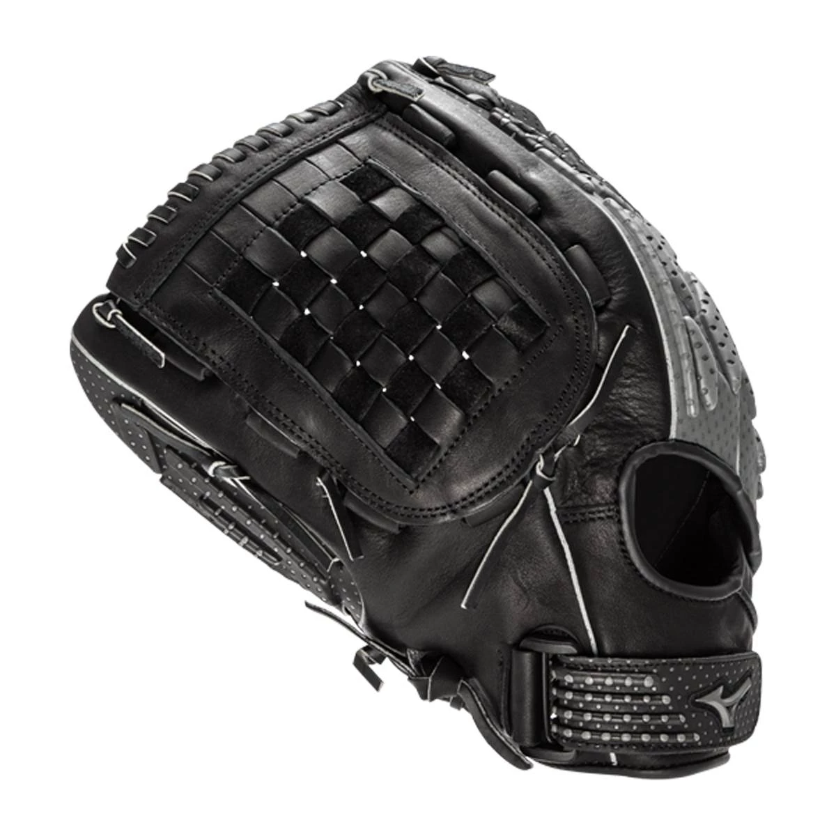 Brand new 🎉 Mizuno Techfire 14" Slow Pitch Softball Glove: GTF1400 Black, Grey 🔥 3 Brand new 🎉 Mizuno Techfire 14" Slow Pitch Softball Glove: GTF1400 Black, Grey 🔥 - Image 3