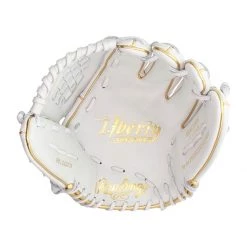 Best Pirce ⭐ Rawlings Liberty Advanced 12.5" Keilani Ricketts Fastpitch Softball Glove: RLA125KRG Gold, White 🛒 -Deals glovegear Store fbae 03 20 rawlings liberty advanced 12 5 fastpitch softball glove rla125krg 33281 6 l