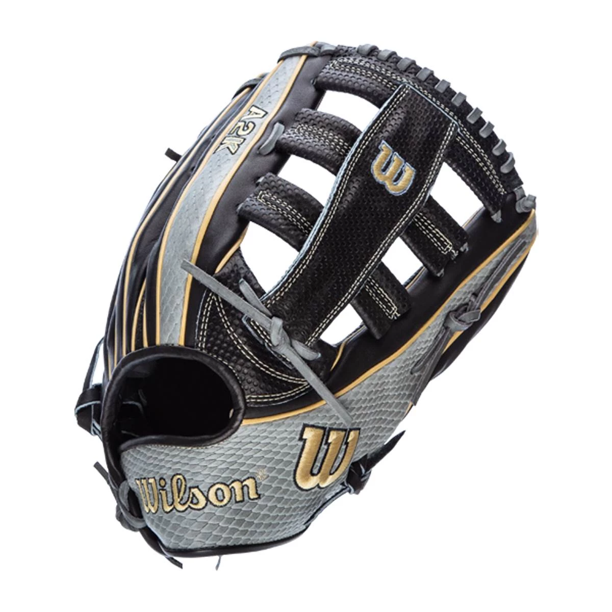 Brand new β Wilson A2K 1775 Spin Control 12.75" Baseball Glove: WBW1004131275 Black, Grey π₯° 9 Brand new β Wilson A2K 1775 Spin Control 12.75" Baseball Glove: WBW1004131275 Black, Grey π₯° - Image 9