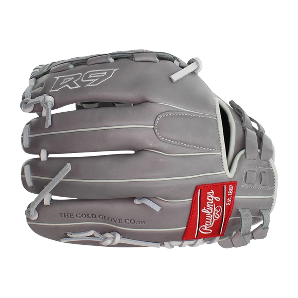Best deal 😉 Rawlings R9 12.5" Fastpitch Softball Glove: R9SB125FS-3G Grey ⌛ 5 Best deal 😉 Rawlings R9 12.5" Fastpitch Softball Glove: R9SB125FS-3G Grey ⌛ - Image 5