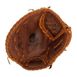 Promo 💯 Nokona Walnut 14" First Base Mitt: W-N80C Brown ✨ -Deals glovegear Store fd72 11 21 nokona walnut 14 first base mitt w n80c 28928 13 l
