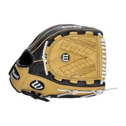 Hot Sale 👏 Wilson A500 Siren 12.5" Youth Fastpitch Softball Glove: WBW100422125 Black, Tan 😀 -Deals glovegear Store ff75 10 21 wilson a500 siren 12 5 youth fastpitch softball glove wbw100422125 34736 12 l