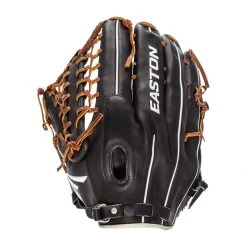 Flash Sale 🌟 Easton MLB Only Professional Collection 12.75" Baseball Glove: F78 Black, Tan 😀 -Deals glovegear Store fffa 08 21 easton mlb only professional collection 12 75 baseball glove f78 35074 13 l